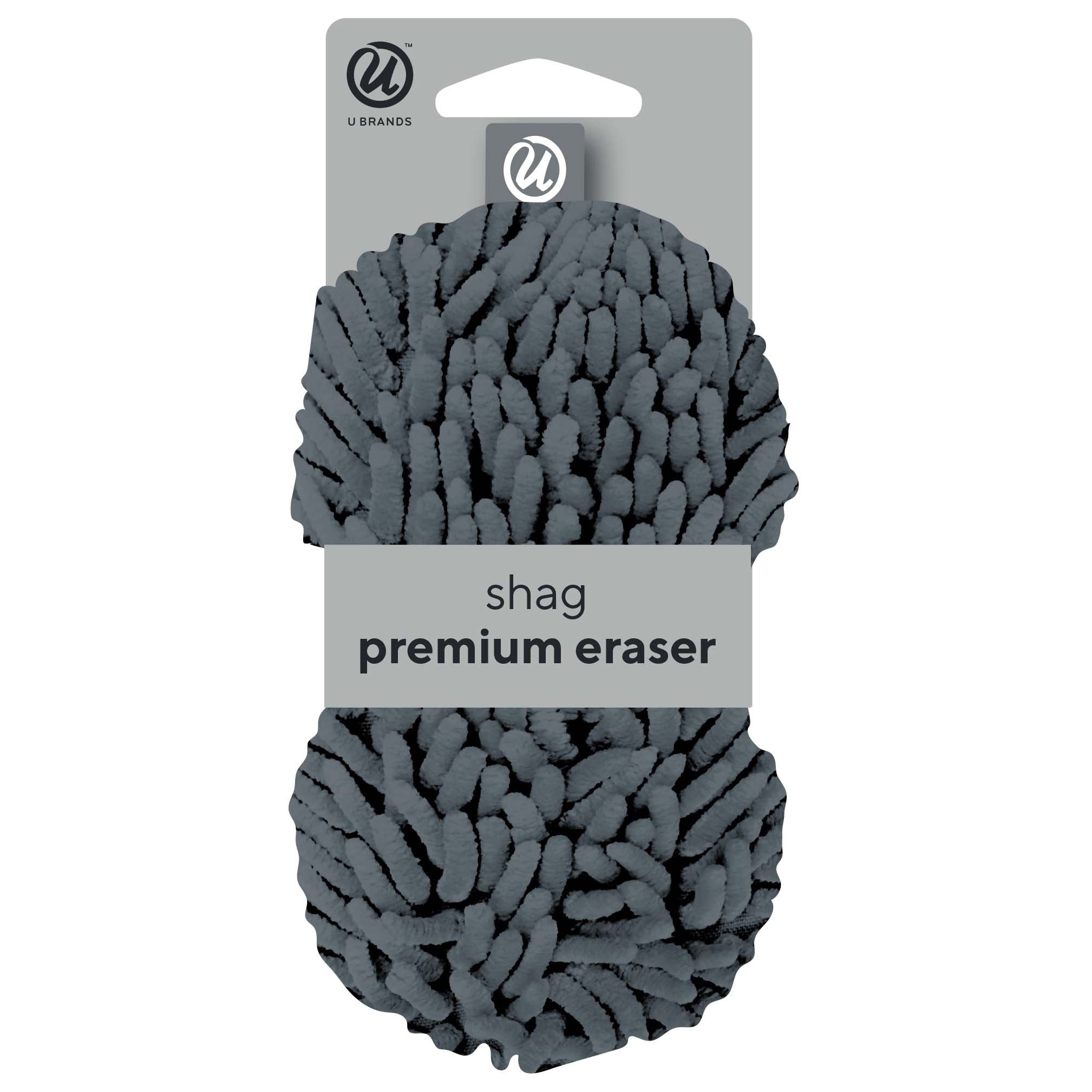 U Brands Shag Premium White Board Eraser - Shop School & Office Supplies at  H-E-B