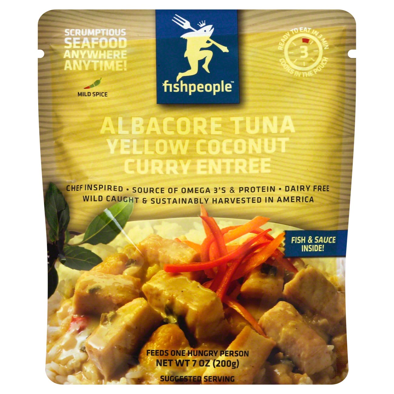 Fishpeople Albacore Tuna In Yellow Coconut Curry Shop Seafood at HEB