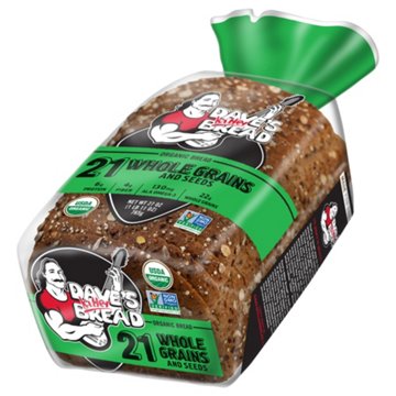 Dave's Killer Bread 21 Whole Grains & Seeds Organic Sliced Bread, 27 oz