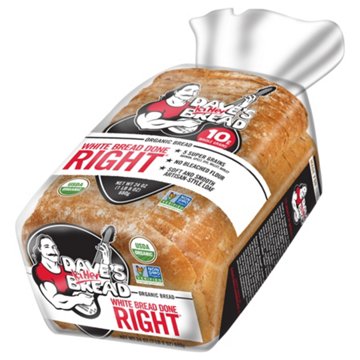 Dave's Killer Bread White Bread Done Right Organic Sliced Bread, 24 oz