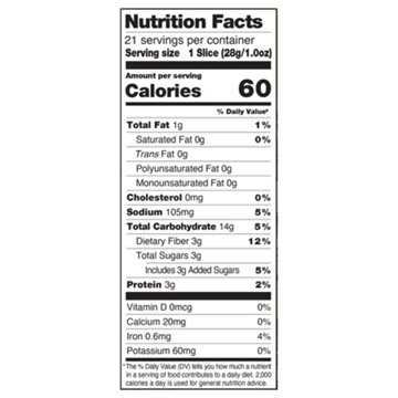 Dave's Killer Bread Thin Sliced 21 Whole Grain and Seeds Organic Sliced Bread, 20.5 oz