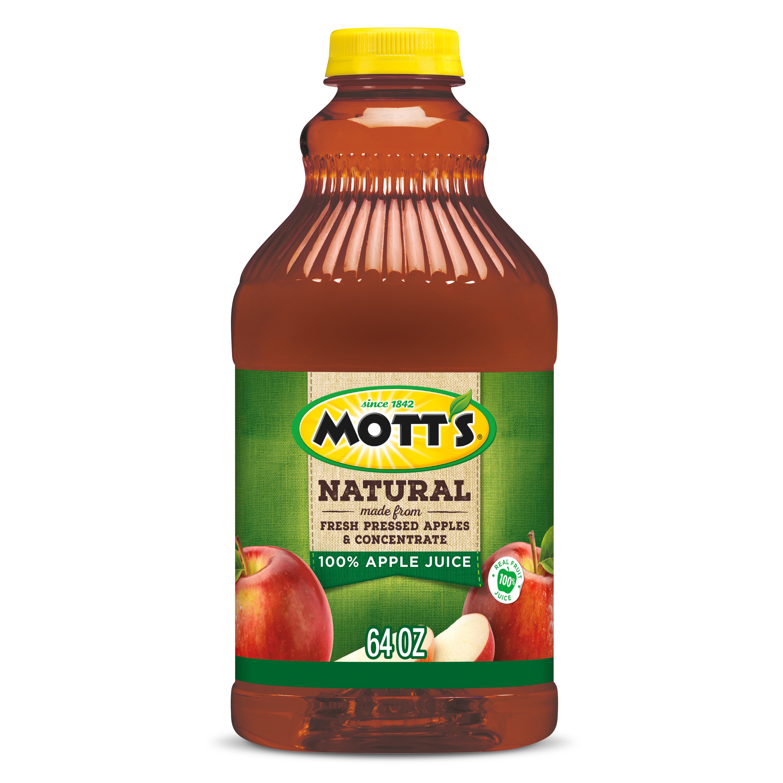 Mott's 100% Apple Juice 8 oz Bottles - Shop Juice at H-E-B