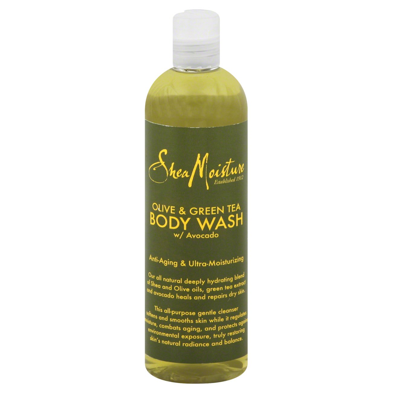 Shea Moisture Olive & Green Tea Body Wash With Avocado Shop Bath
