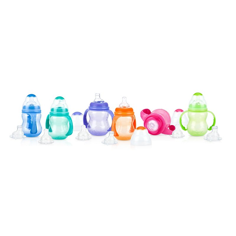 Tektonisch plus Reageer Nuby 3 Stage Grow Non-Drip Bottle, Assorted Colors - Shop Feeding at H-E-B