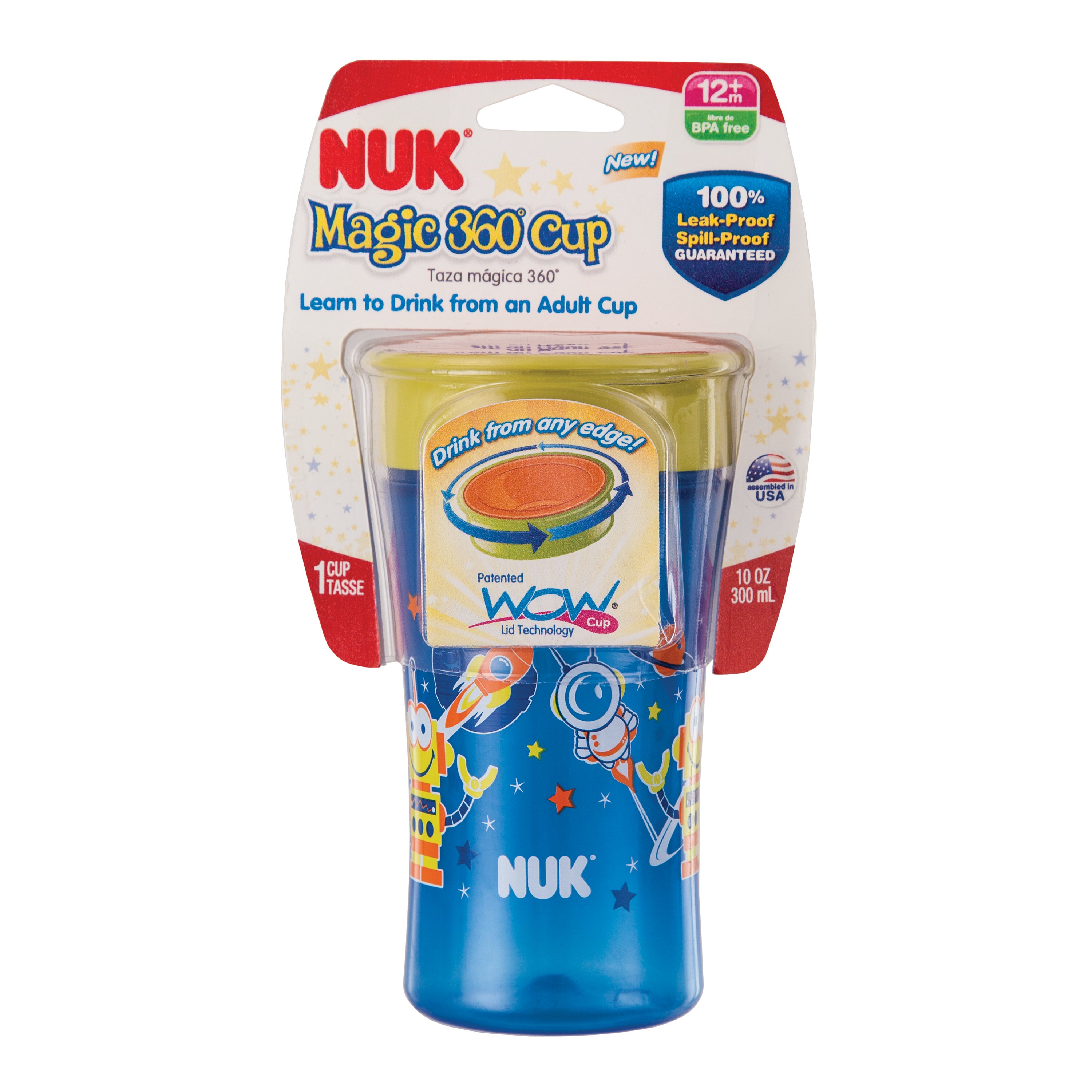 NUK Magic 360 Cup, 12+ Months, Assorted Colors - Shop Cups at H-E-B
