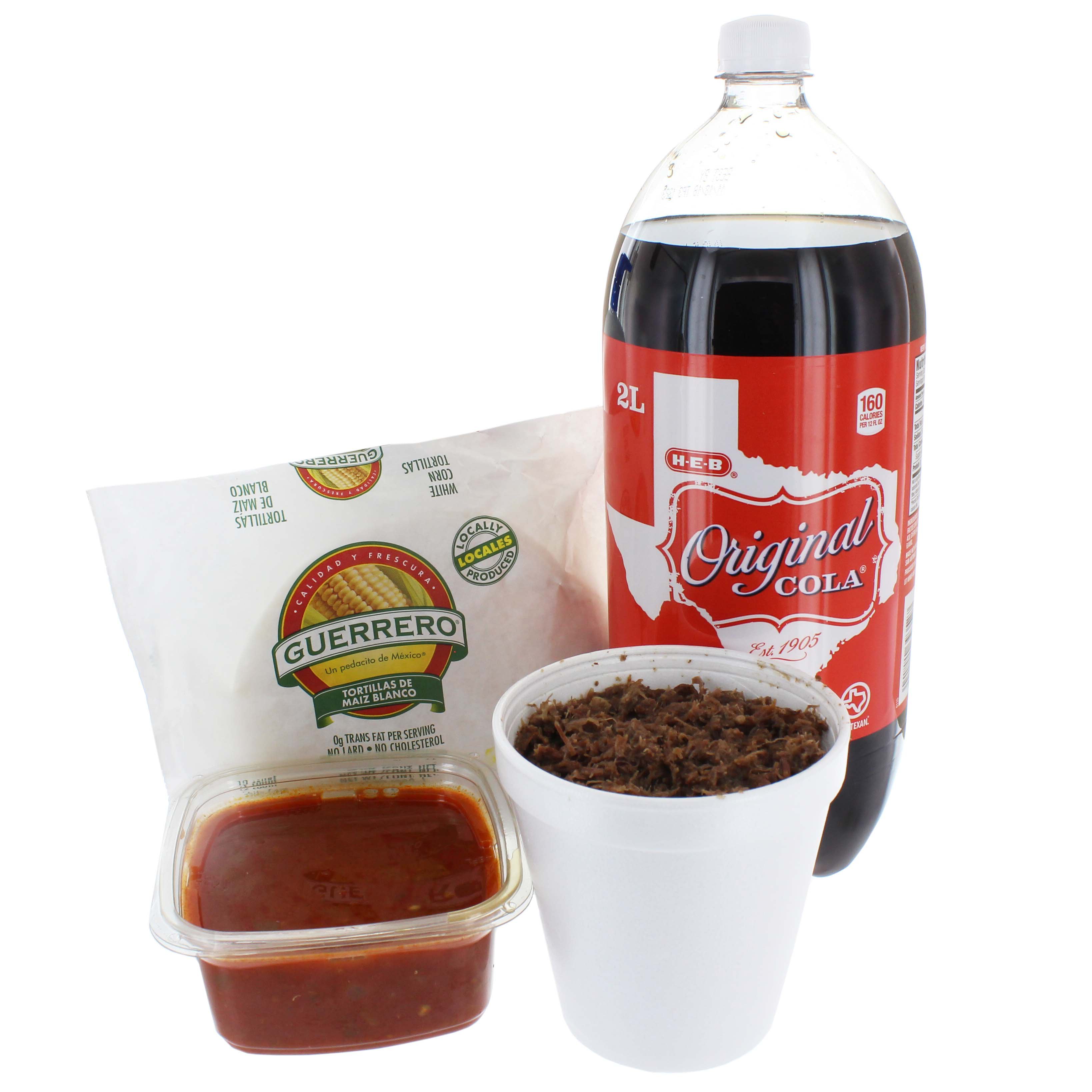 H-E-B Barbacoa Bundle With Corn Tortillas (Served Hot) - Shop Ready ...