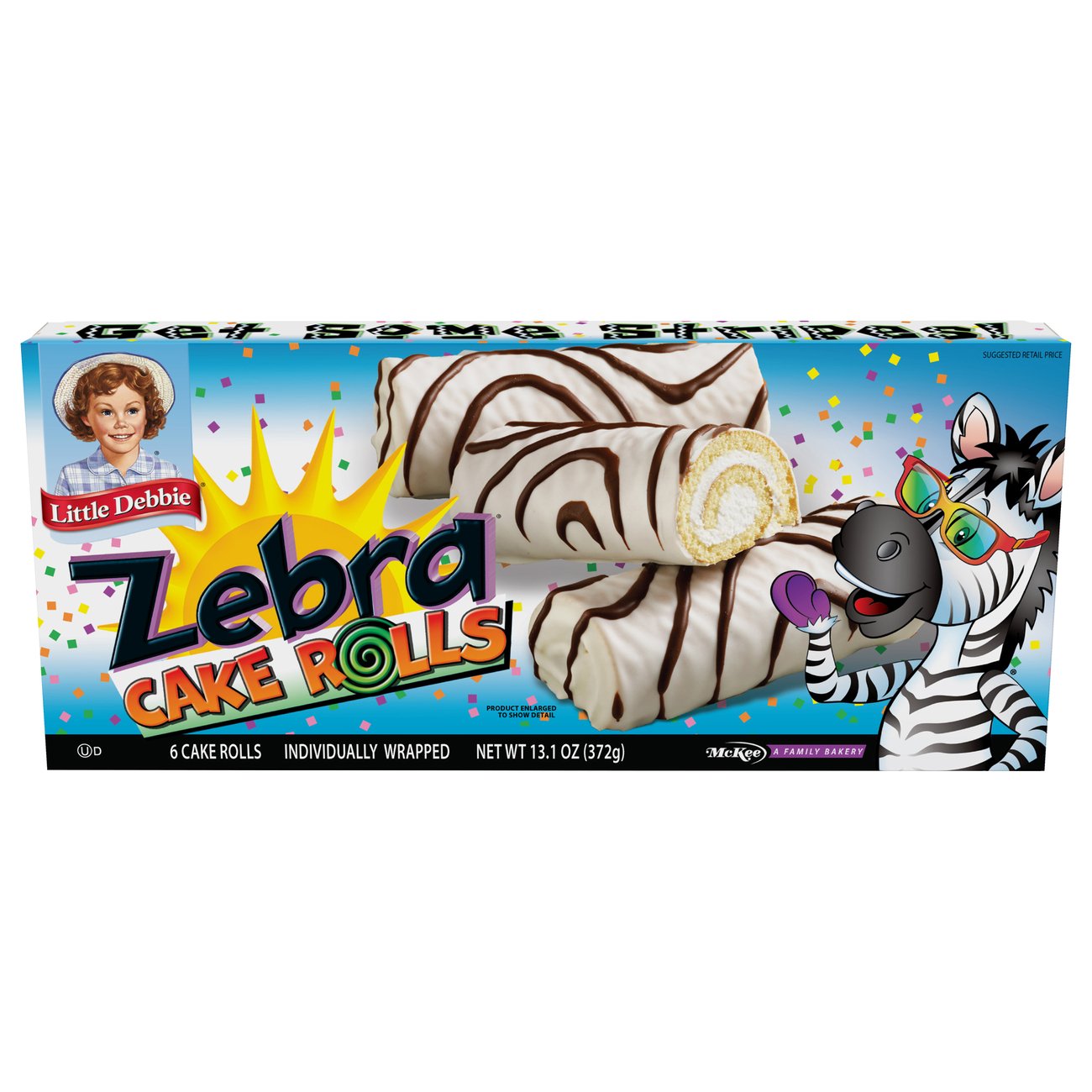 Little Debbie Zebra Cake Rolls