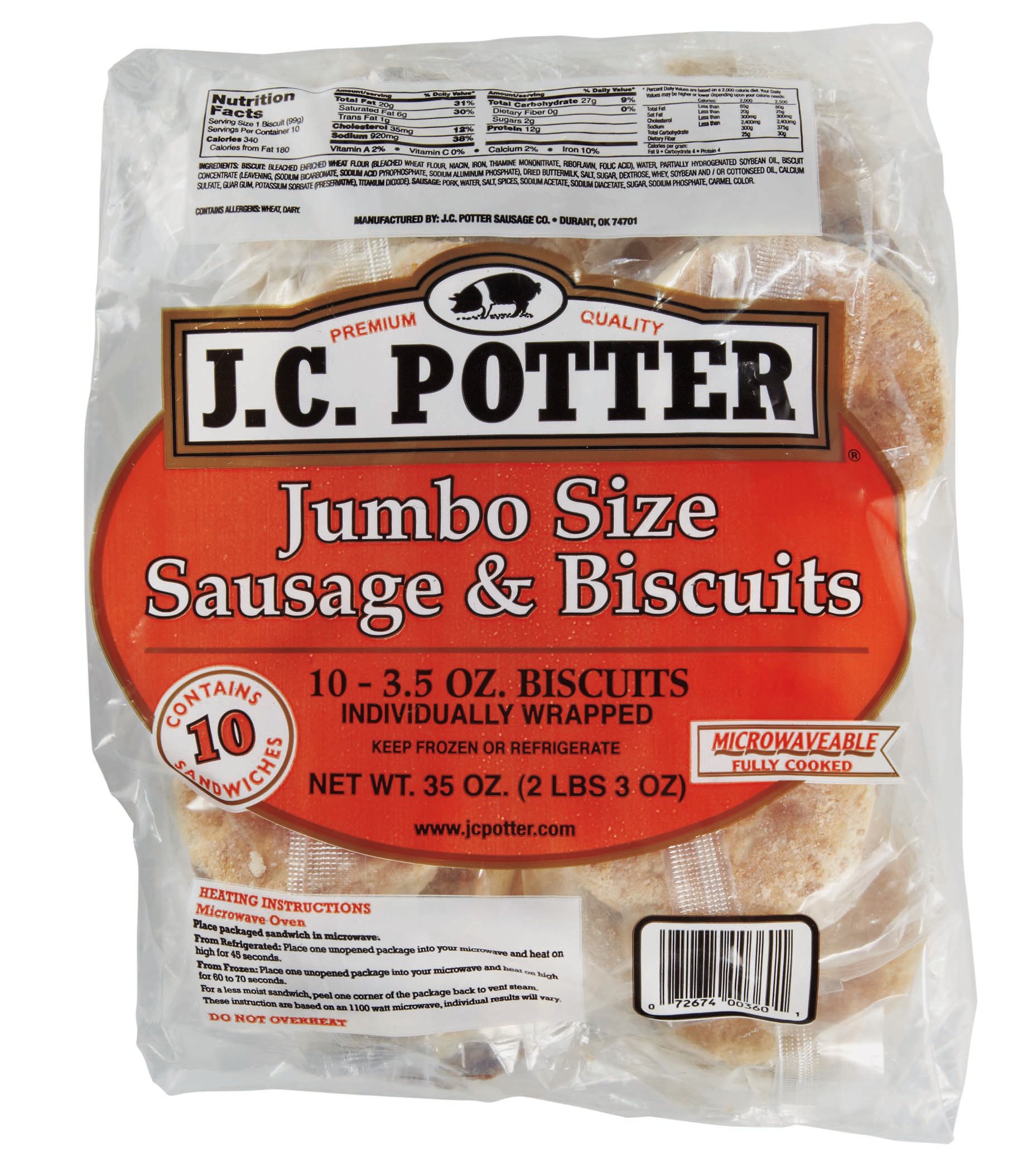 J C Potter Jumbo Size Sausage And Biscuits Shop Free Nude Porn Photos
