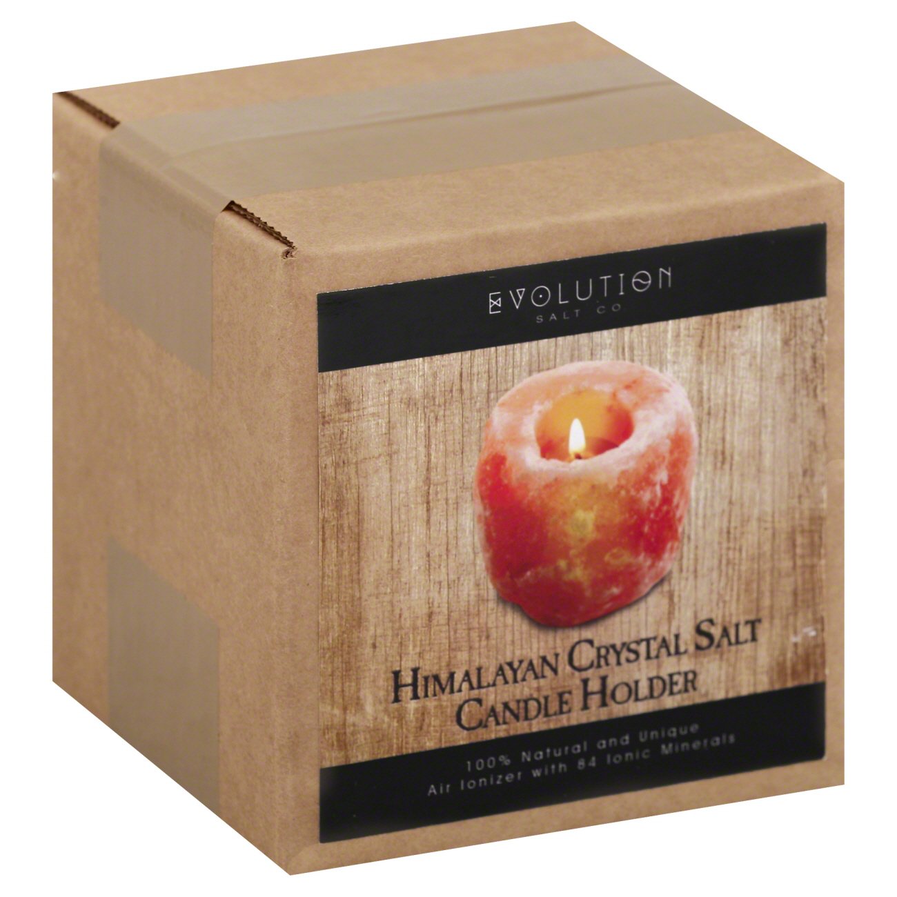 Evolution Salt Himalayan Crystal Salt Candle Holder Shop Candles at HEB