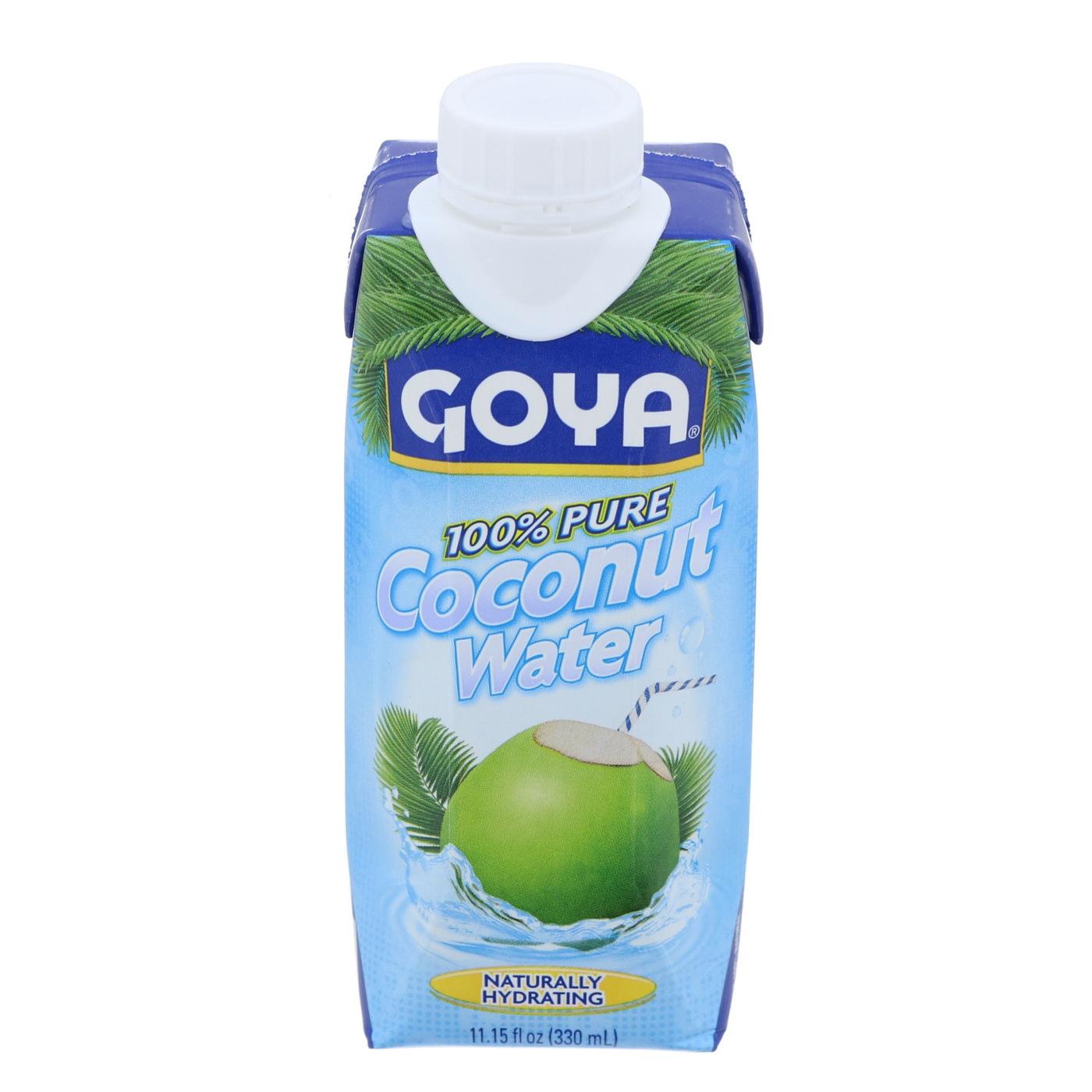 Goya 100% Pure Coconut Water; image 1 of 2