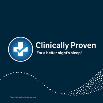 Goodnites Girls' Nighttime Bedwetting Underwear - S/M (43-68 lbs), 44 ct