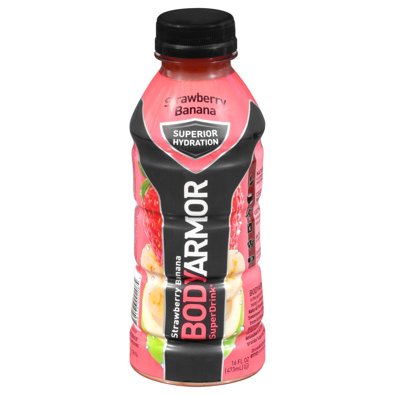 Apéndice ruptura contar Body Armor Strawberry Banana SuperDrink - Shop Sports & Energy Drinks at  H-E-B