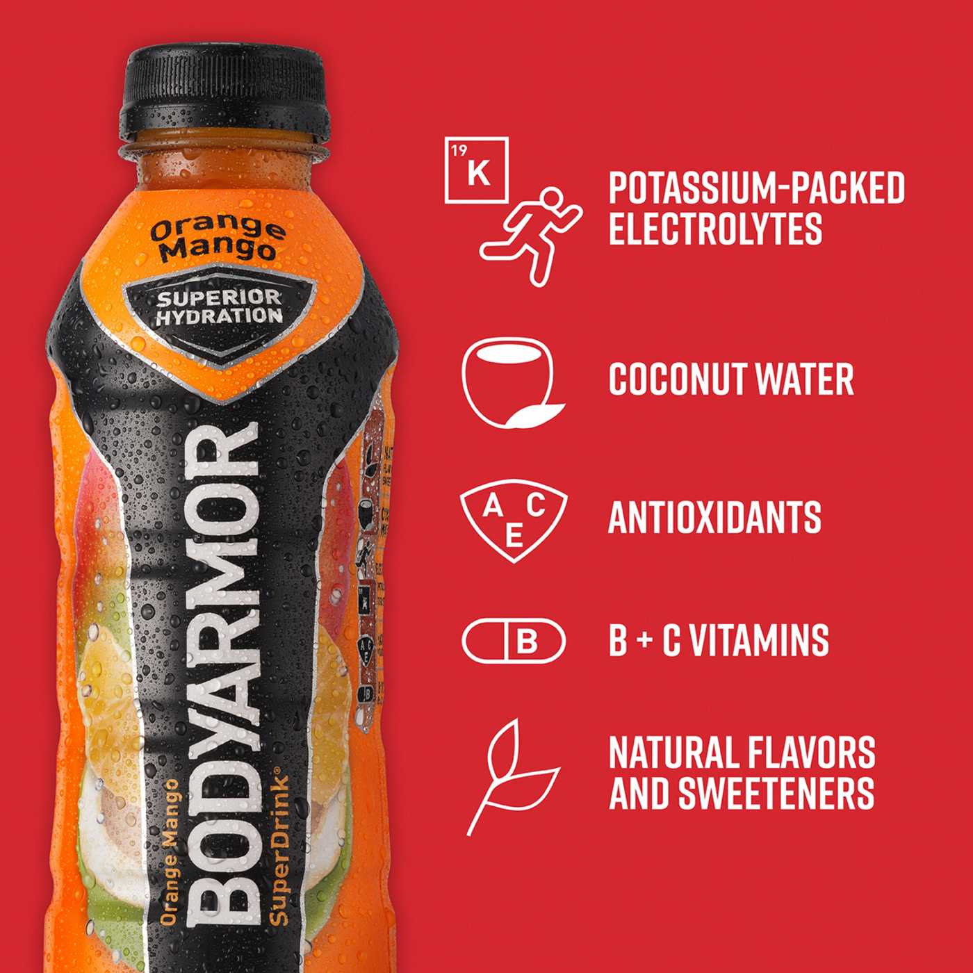 BODYARMOR Sports Drink Orange Mango; image 2 of 7