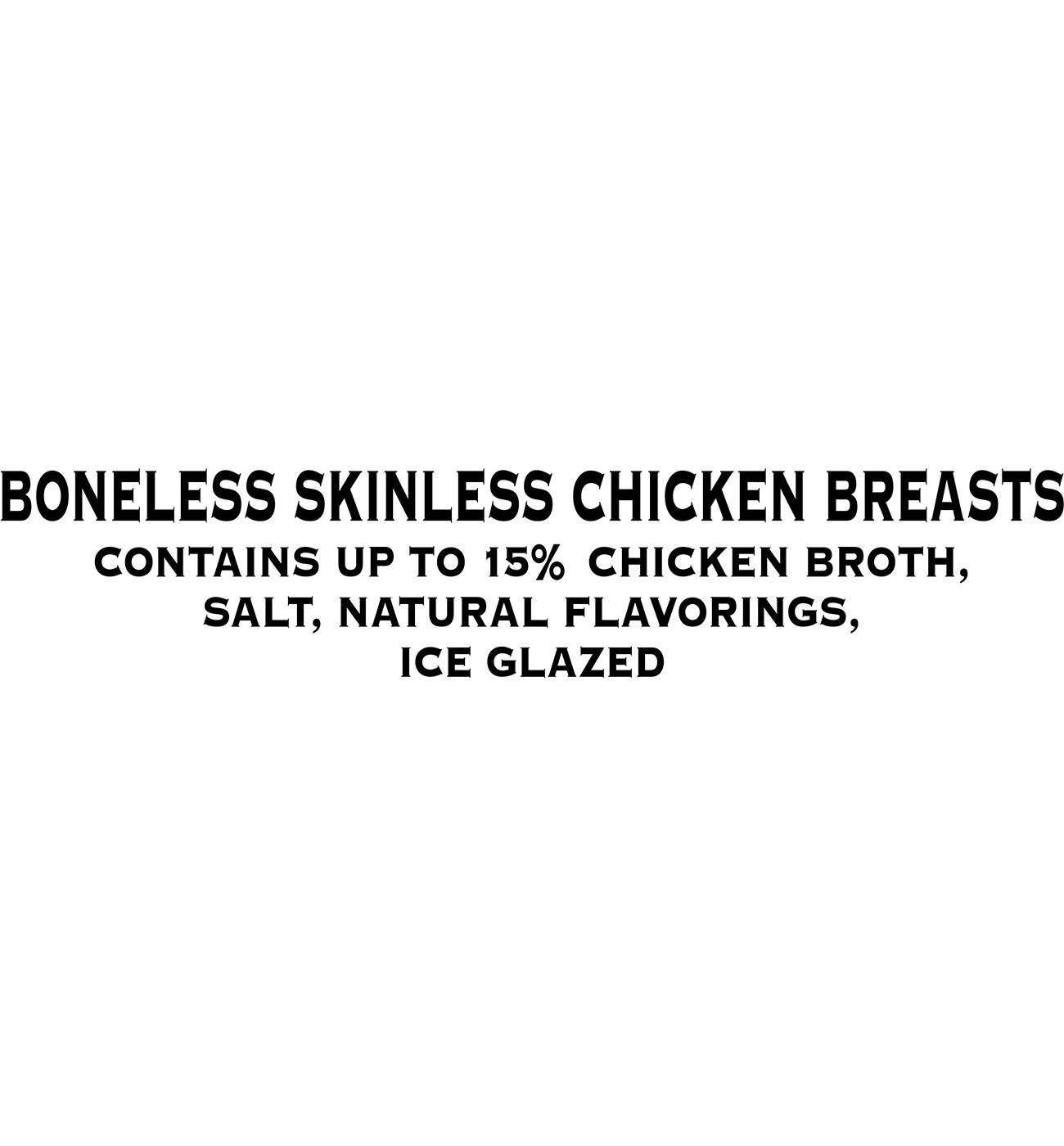 Tyson Frozen Boneless Skinless Chicken Breasts, Thin Sliced; image 3 of 3