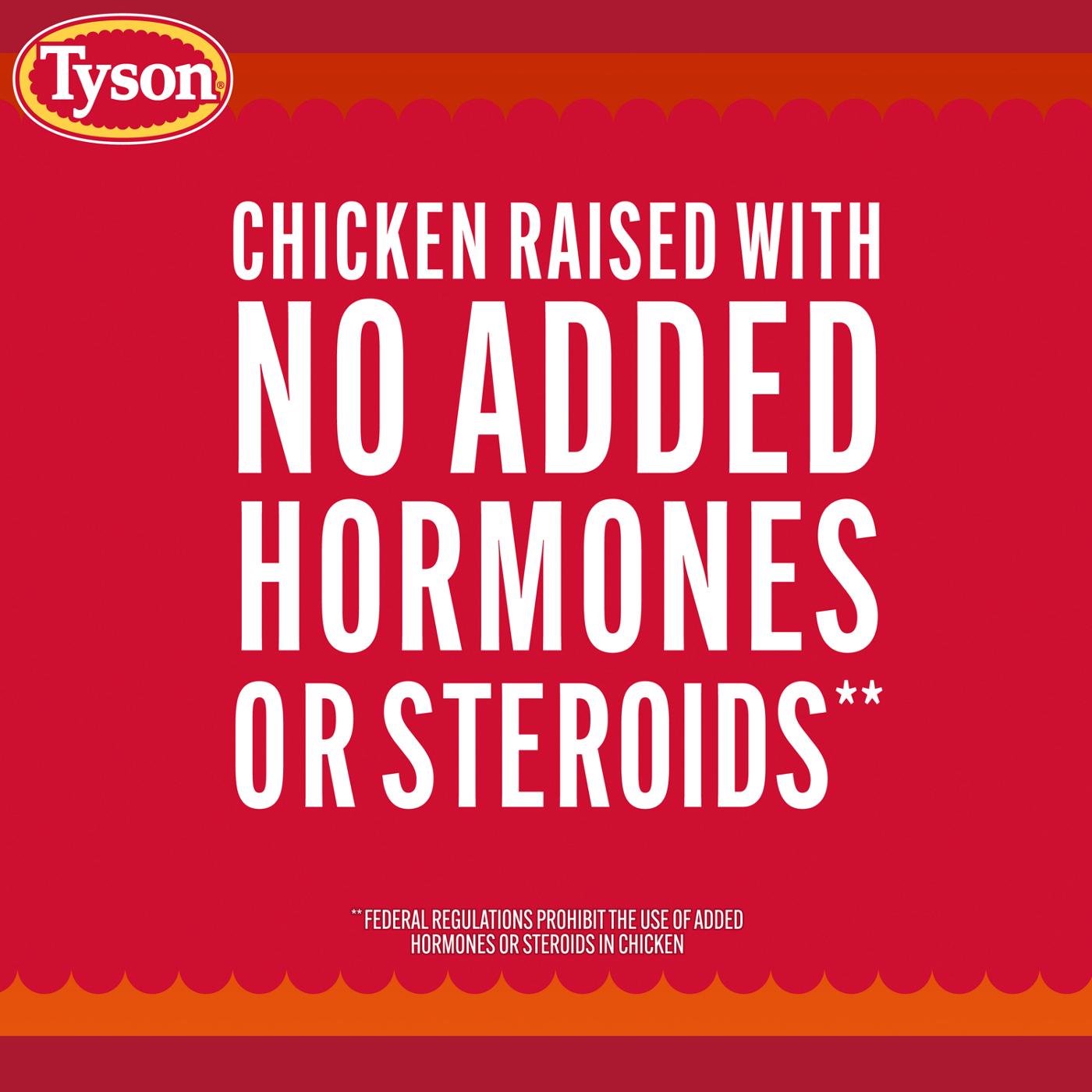 Tyson Uncooked Frozen Seasoned Chicken Wing Sections -  Buffalo Style; image 5 of 7