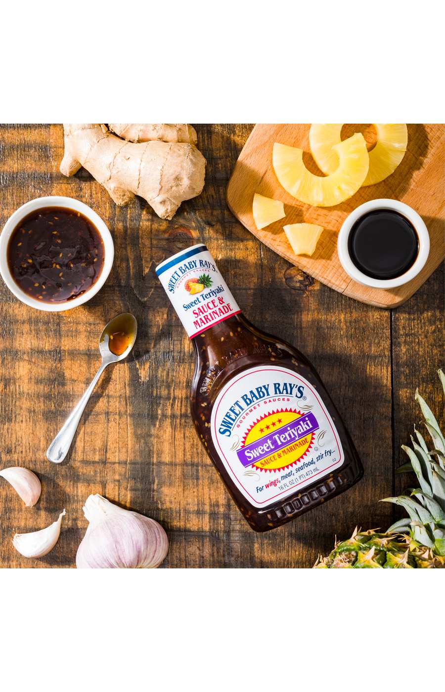 Sweet Baby Ray's Sweet Teriyaki Sauce & Marinade - Shop Glazes at H-E-B