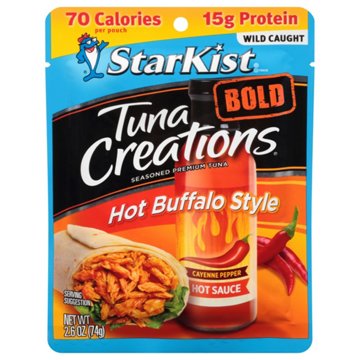 StarKist Tuna Creations Bold Hot Buffalo Style Tuna Pouch, 2.6 oz