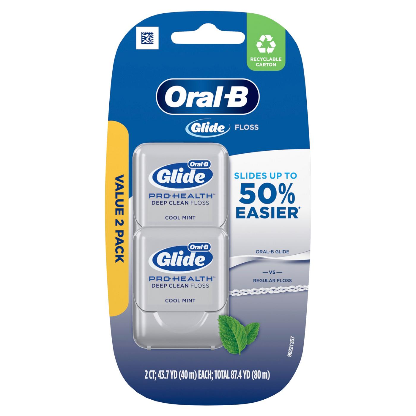 Oral-B Glide Pro-Health Deep Clean Dental Floss - Cool Mint; image 1 of 8