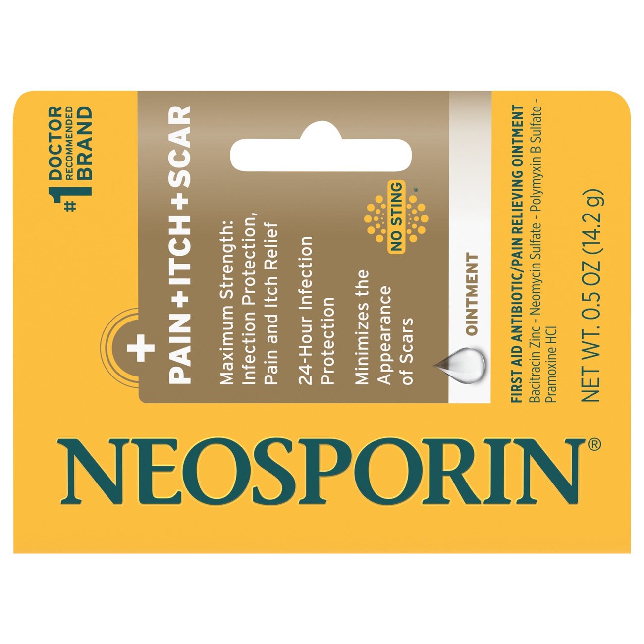 Neosporin + Pain Itch & Scar Ointment Shop Skin & scalp treatments at