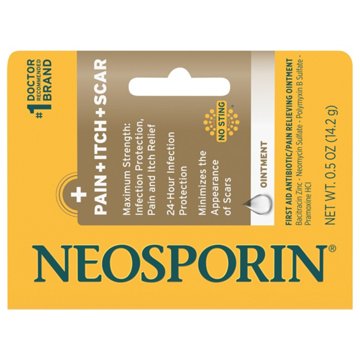 Neosporin + Pain Itch & Scar Ointment, 0.5 oz