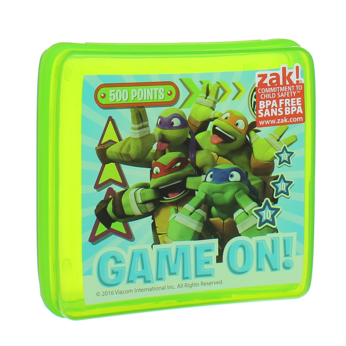 Zak! Teenage Mutant Ninja Turtles Food Container Shop Lunch Boxes at