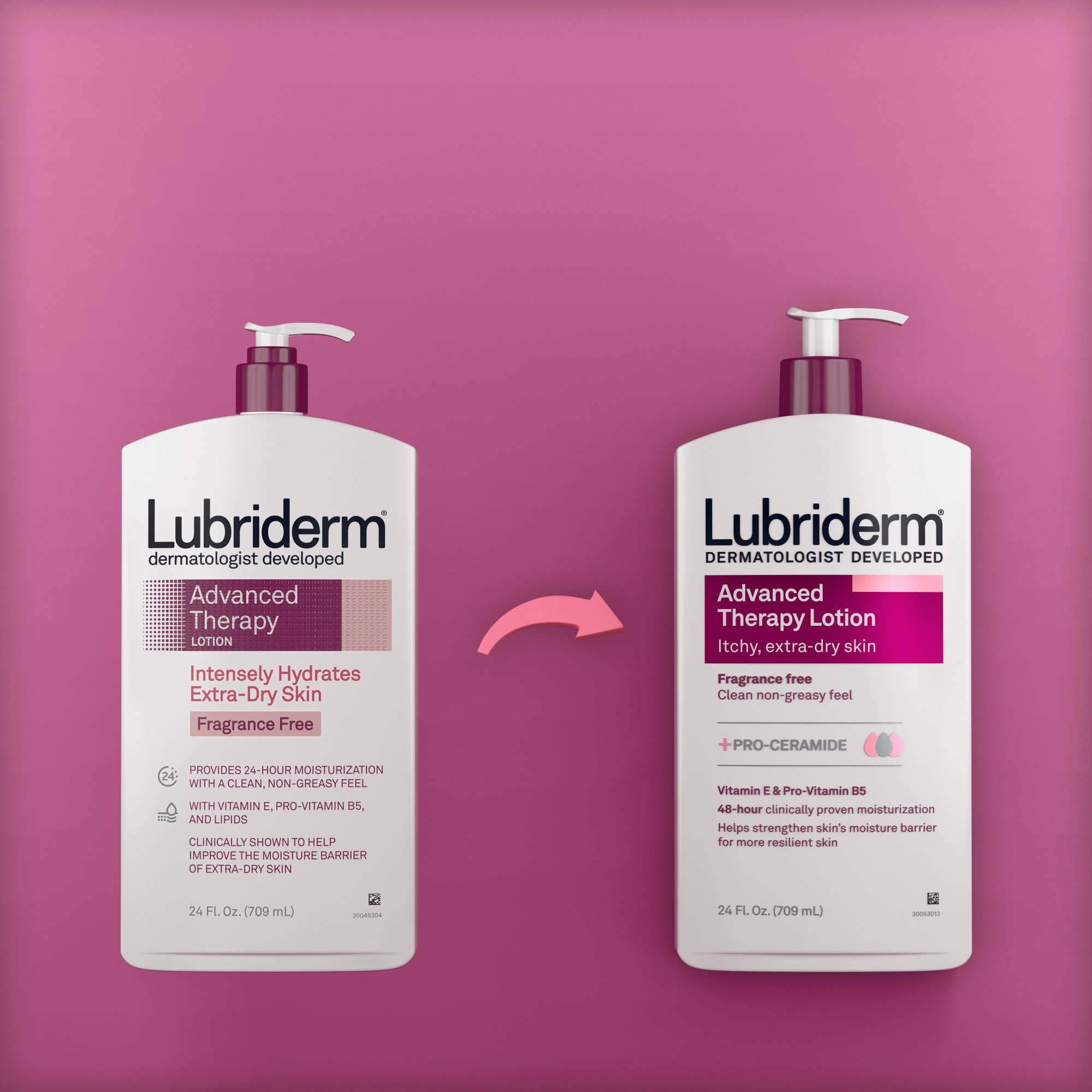 Lubriderm Advanced Therapy Lotion - Shop Body Lotion At H-E-B