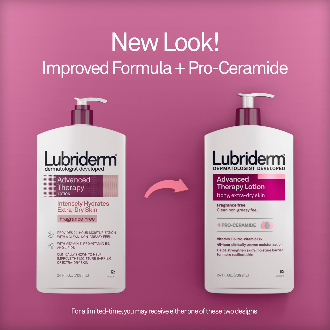 Lubriderm Advanced Therapy Lotion; image 6 of 9