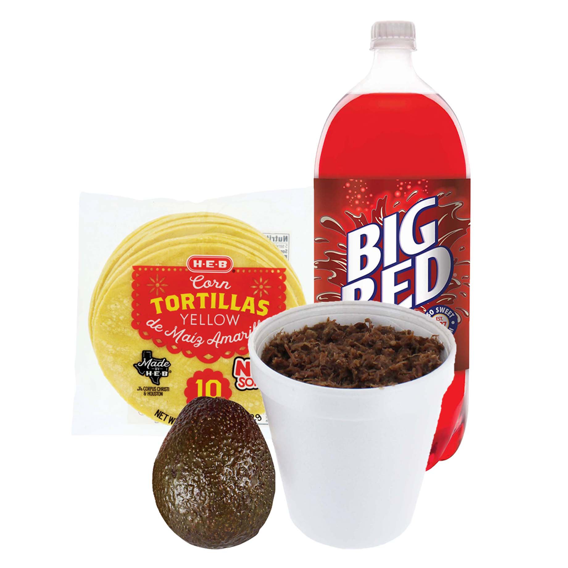 HEB Barbacoa Bundle with Corn Tortillas (Served Cold) Shop Ready