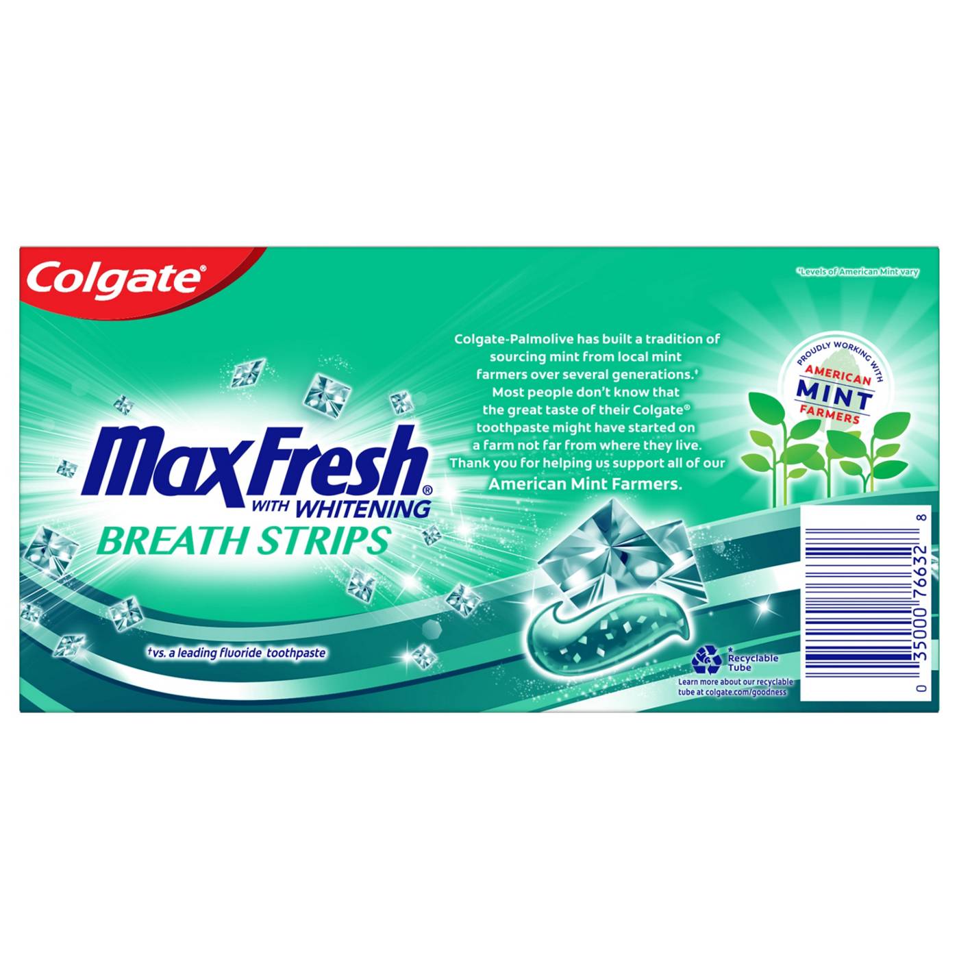 Colgate Max Fresh Anticavity Toothpaste 2 pk - Clean Mint; image 2 of 7