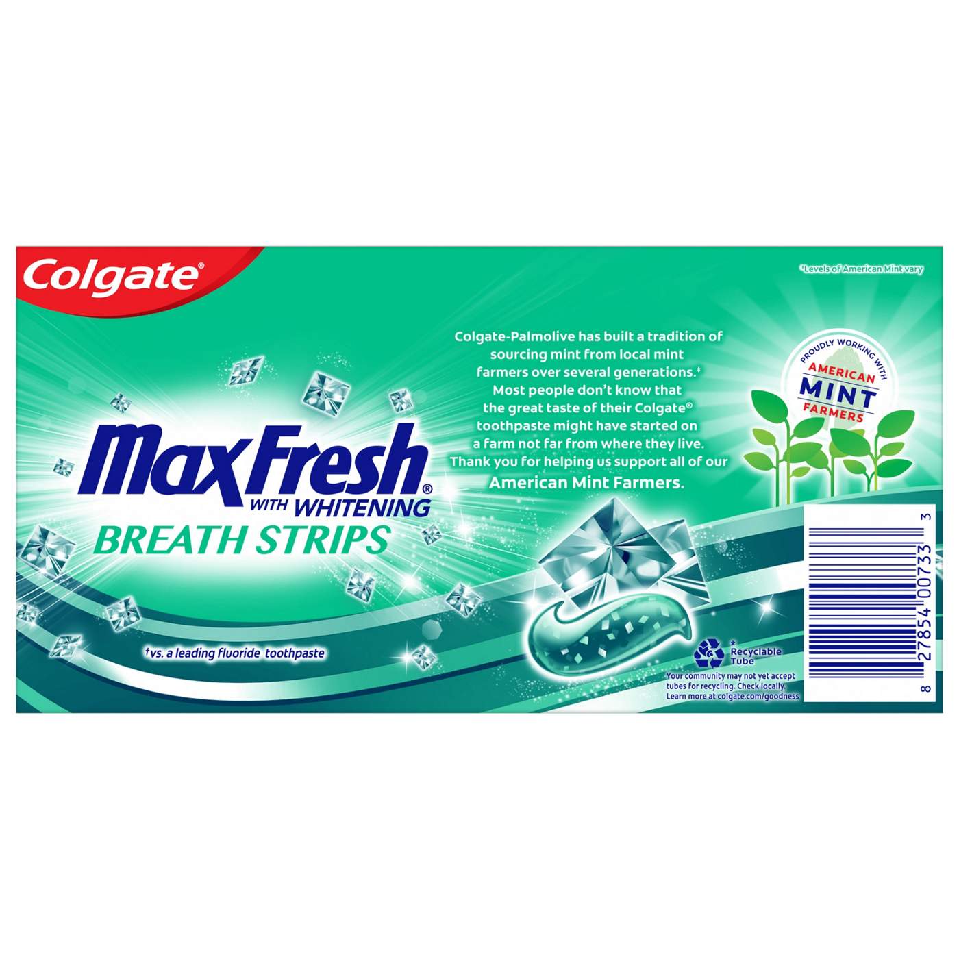 Colgate Max Fresh Anticavity Toothpaste 2 pk - Clean Mint; image 6 of 7