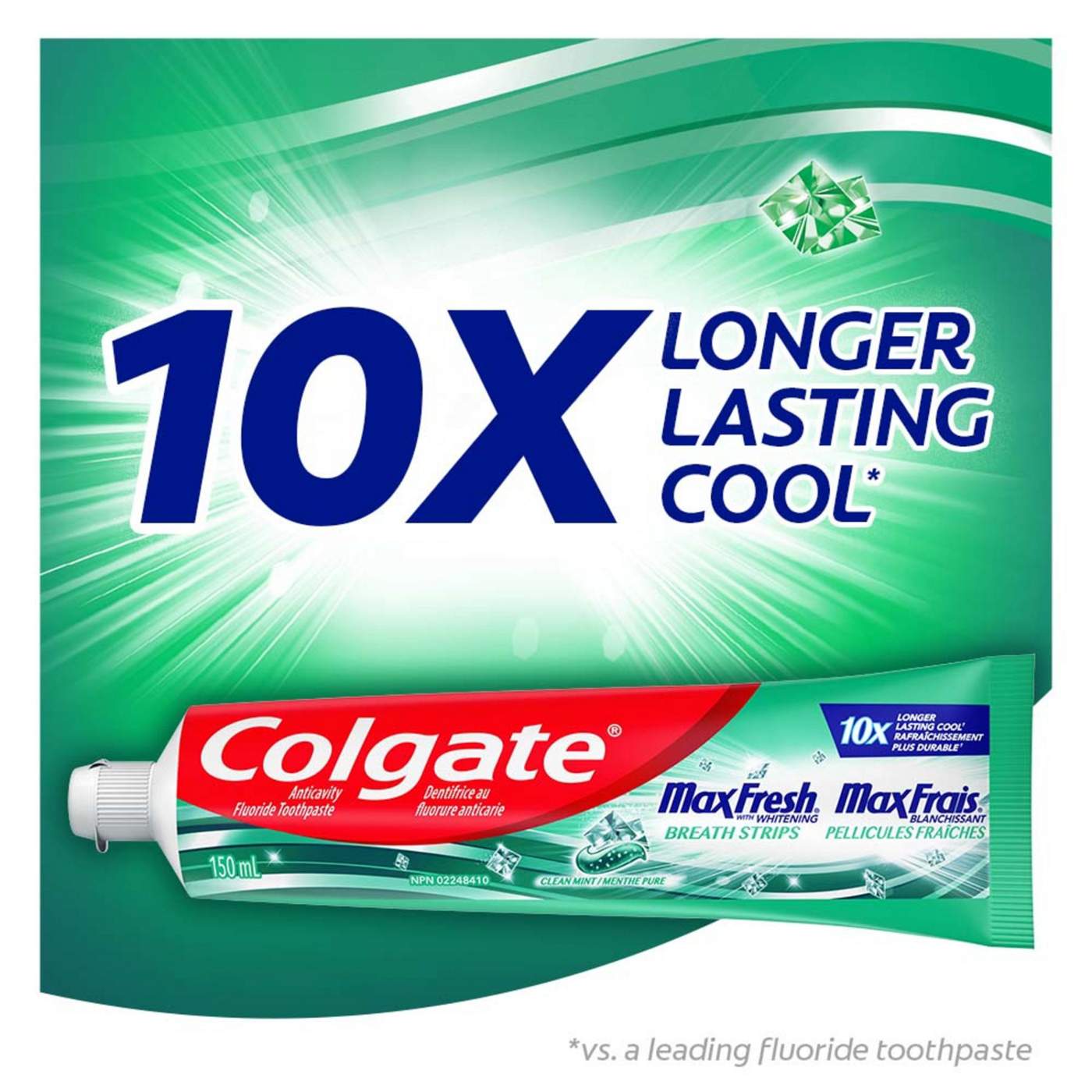 Colgate Max Fresh Anticavity Toothpaste 2 pk - Clean Mint; image 7 of 7