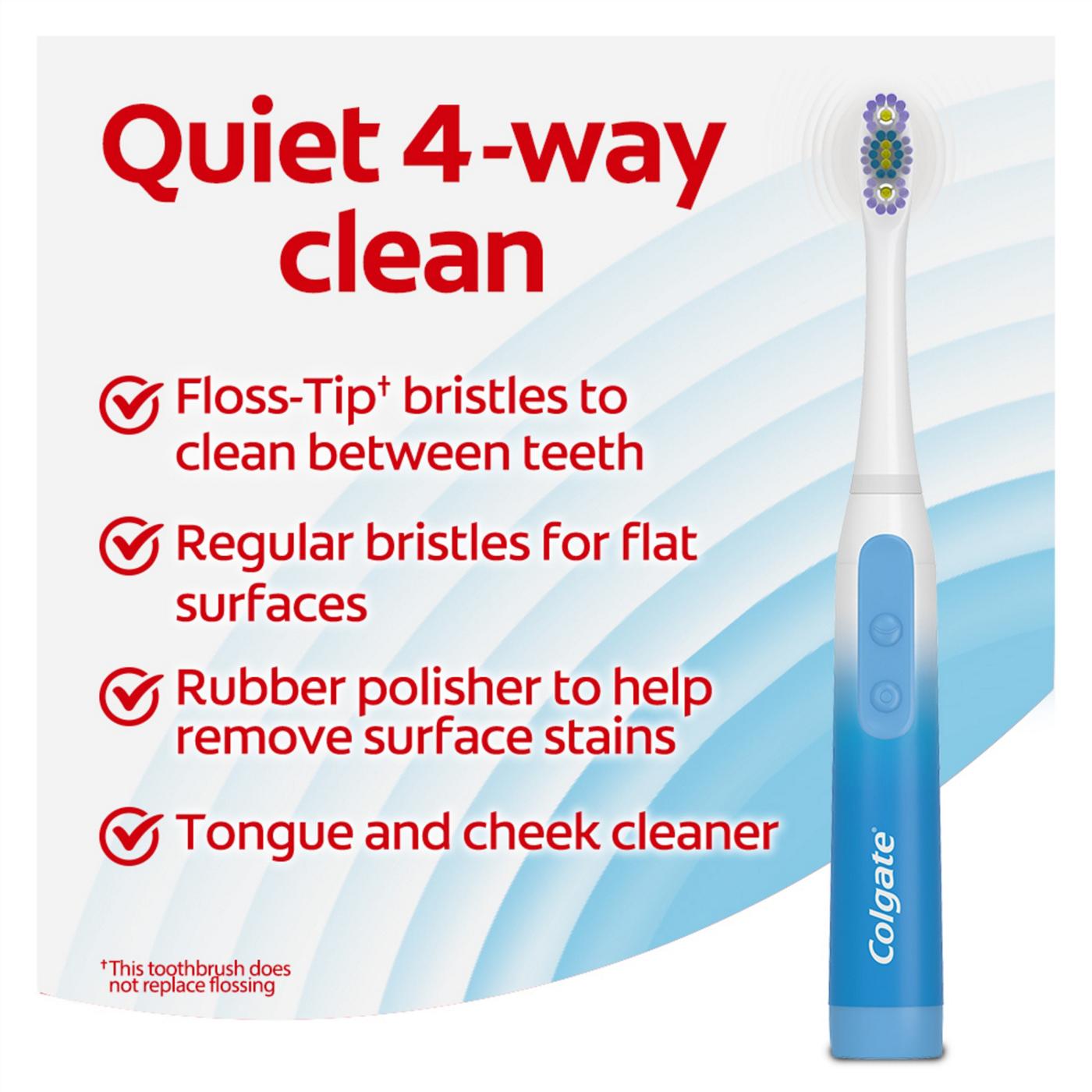 Colgate 360 Total Advanced Floss Tip Soft Powerbrush; image 5 of 8