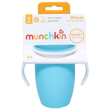 Munchkin Miracle 360 Spill-Proof Cup - 6m+, 7 oz