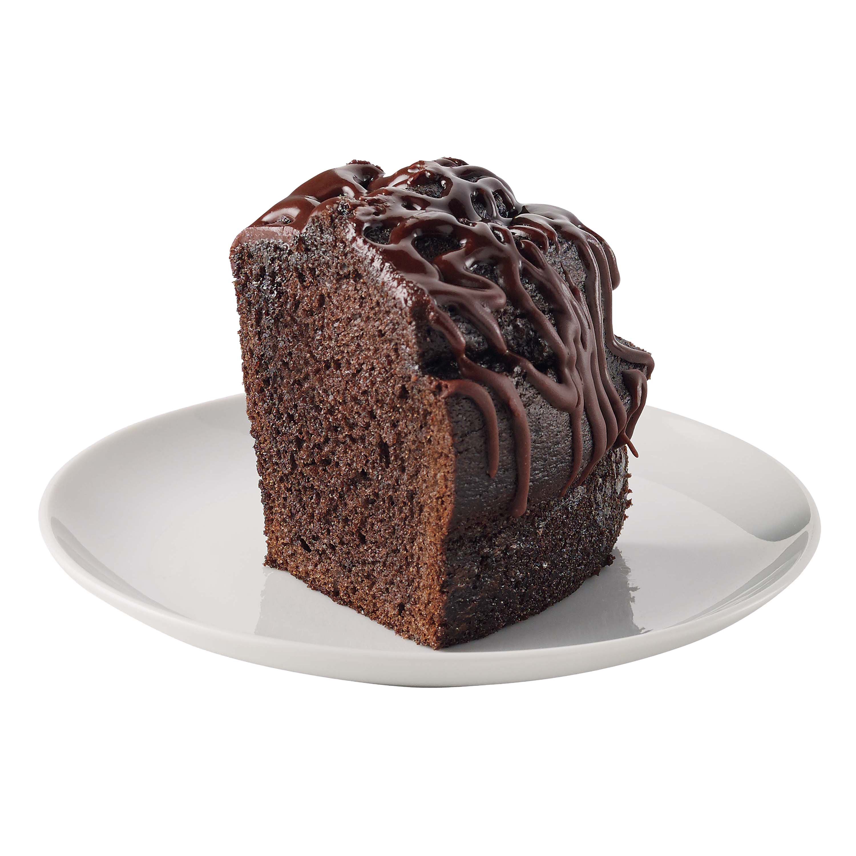 H-E-B Triple Chocolate Creme Cake Slice - Shop Standard Cakes At H-E-B