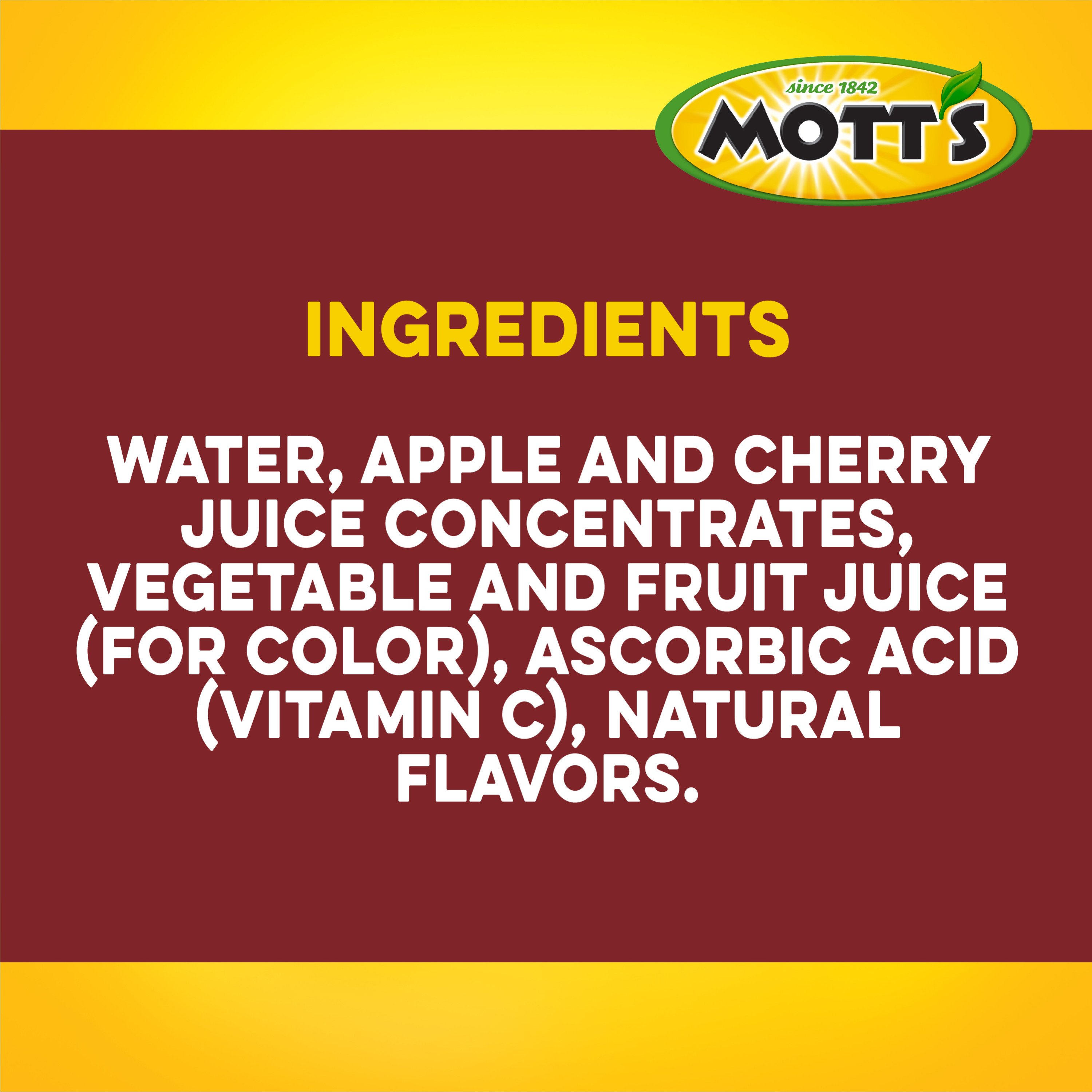 Mott's 100% Apple Juice 8 oz Bottles - Shop Juice at H-E-B