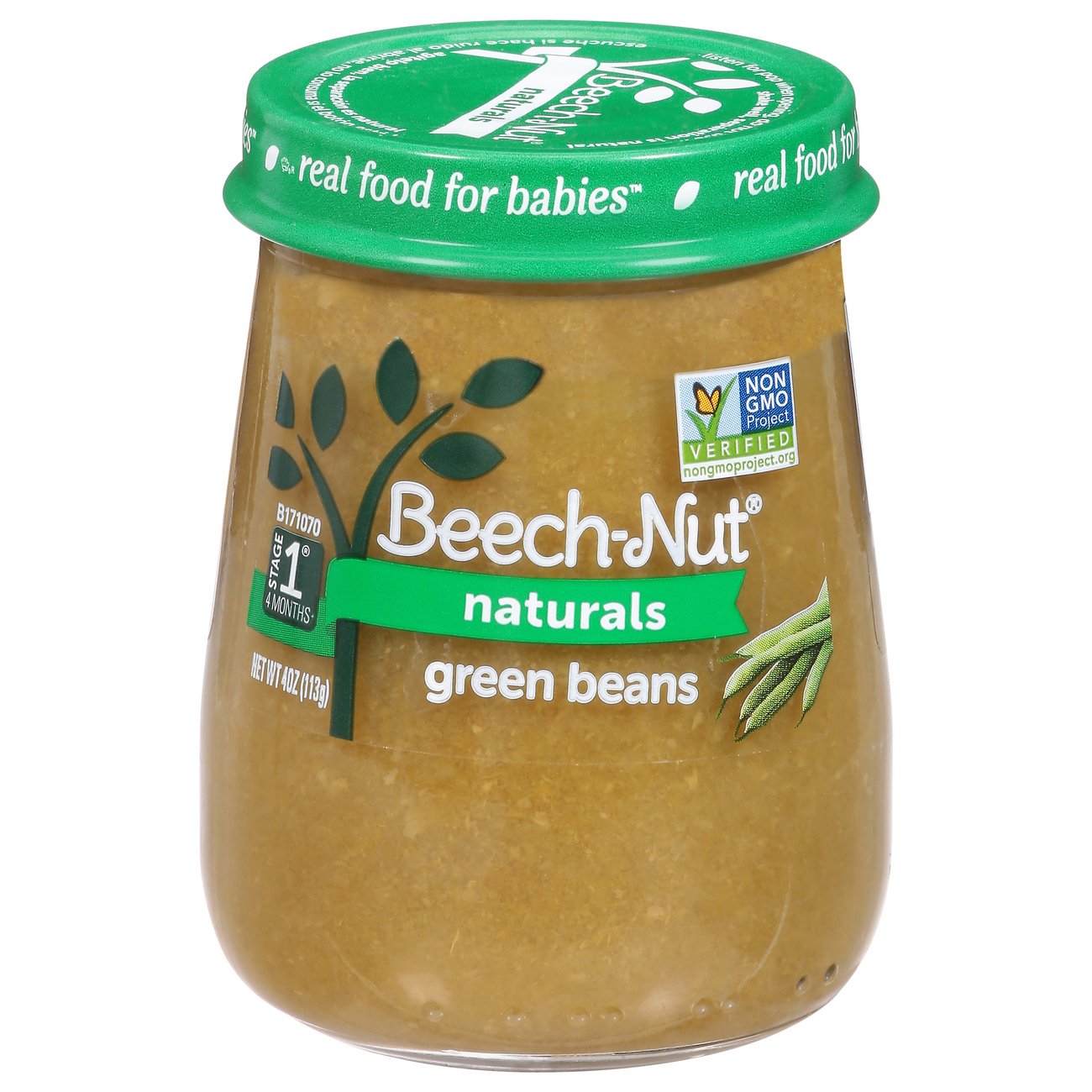 BeechNut Naturals Stage 1 Baby Food Green Beans Shop Baby Food at