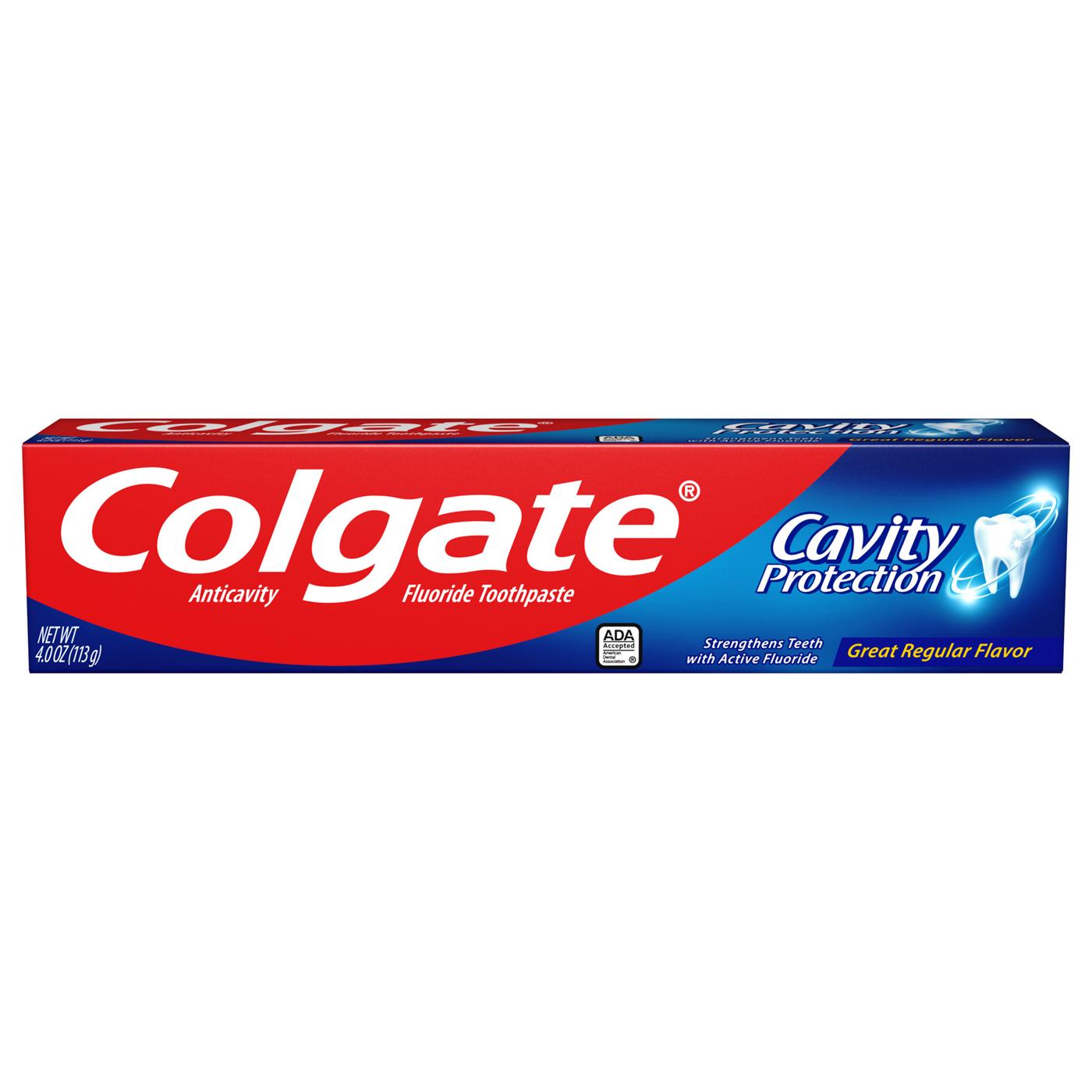 Colgate Cavity Protection Anticavity Toothpaste; image 1 of 2