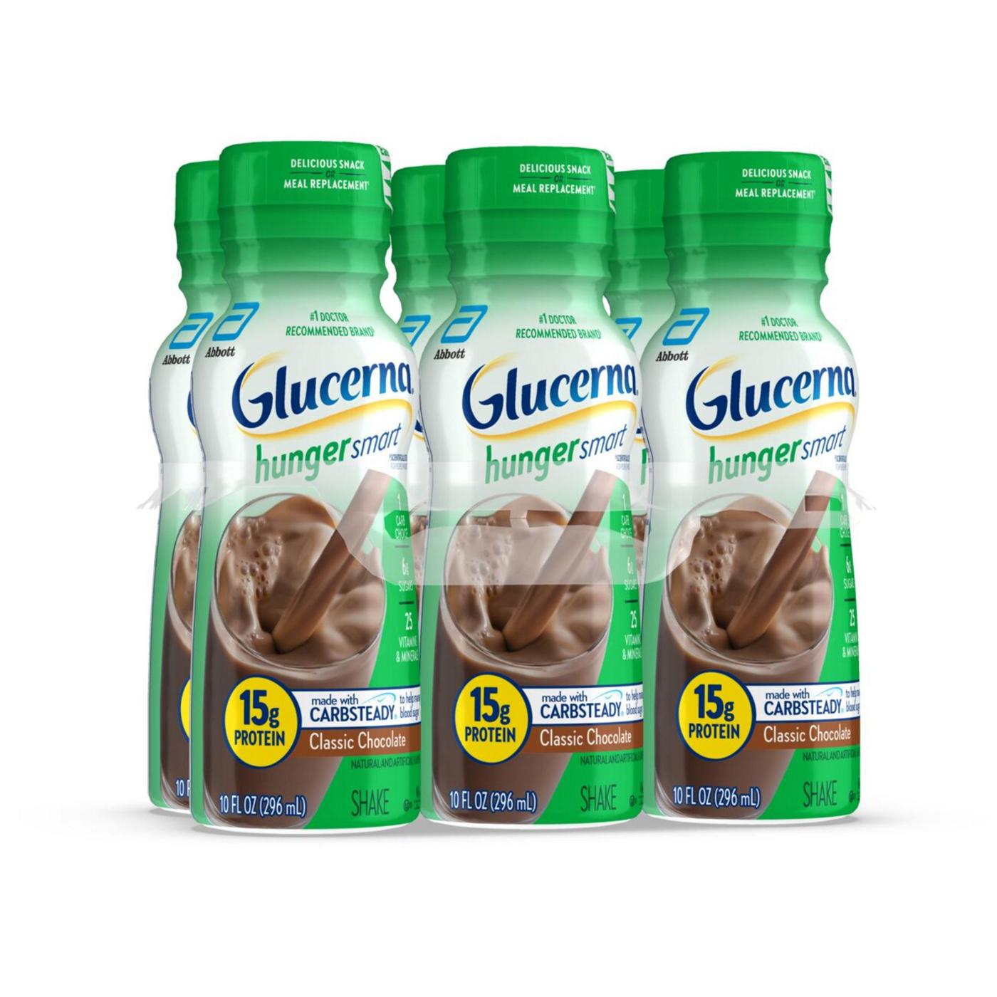 Glucerna Hunger Smart Shakes, 15g Protein - Classic Chocolate; image 12 of 13