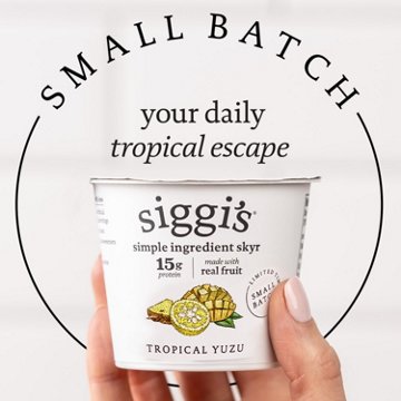Siggi's 2% Skyr Yogurt - Tropical Yuzu