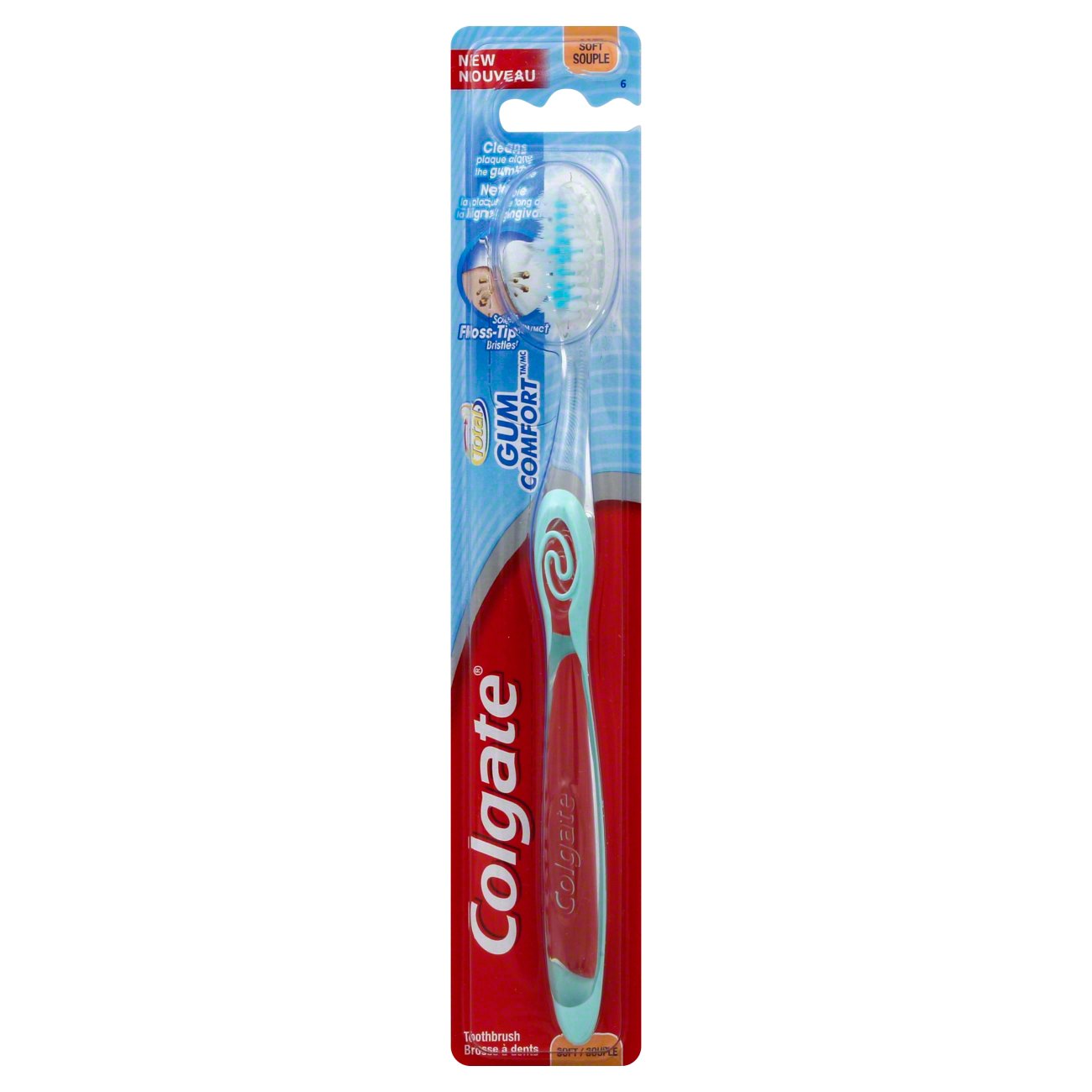 Colgate Gum Comfort Full Head Soft Toothbrush - Shop Toothbrushes at H-E-B