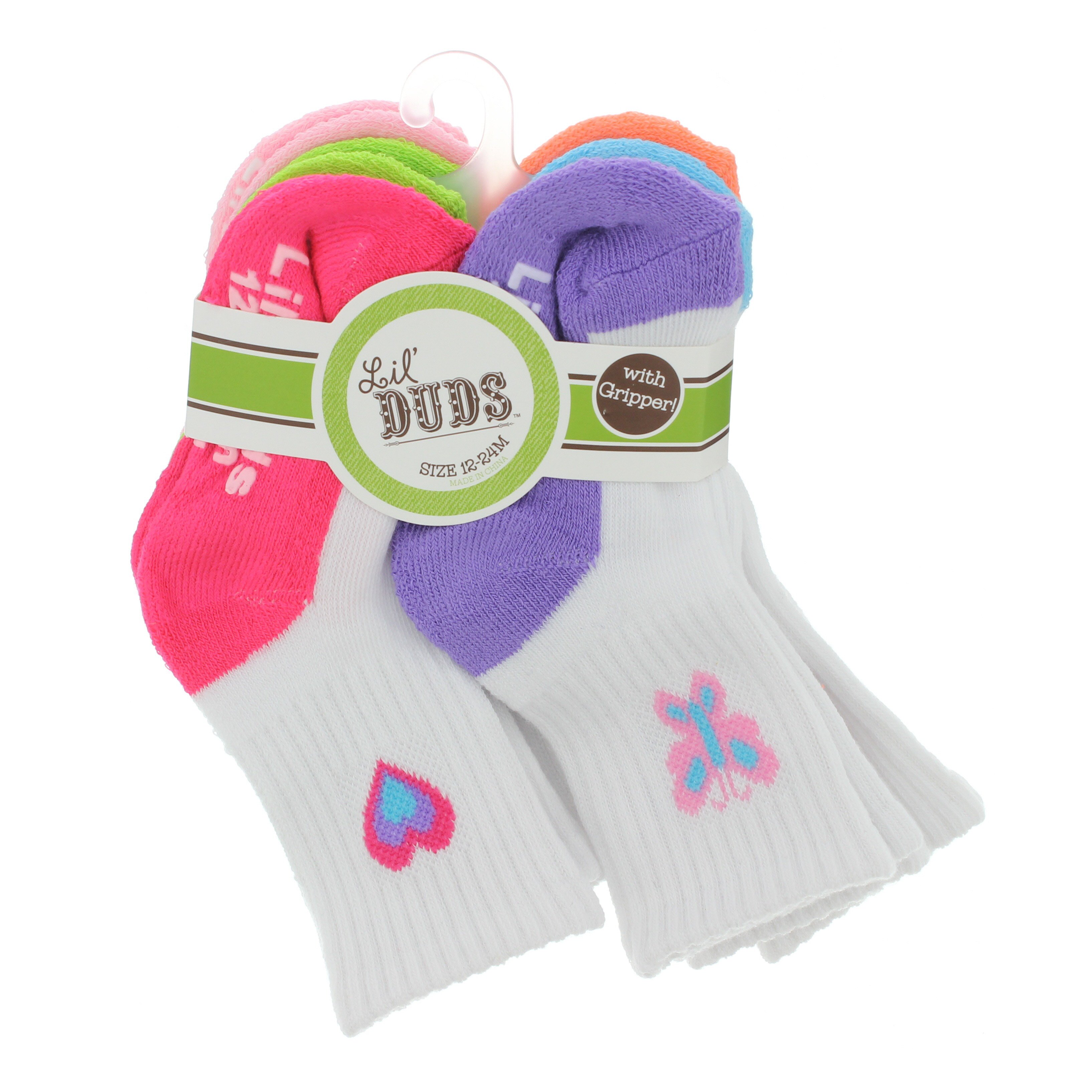 baby girl crew socks