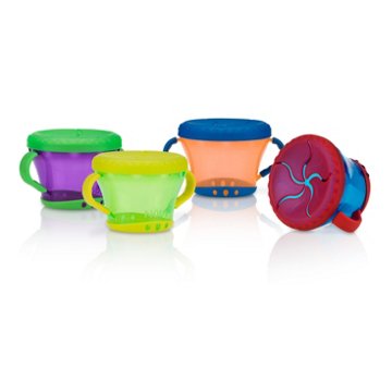 Nuby Snack Keeper With Super Soft Lids
