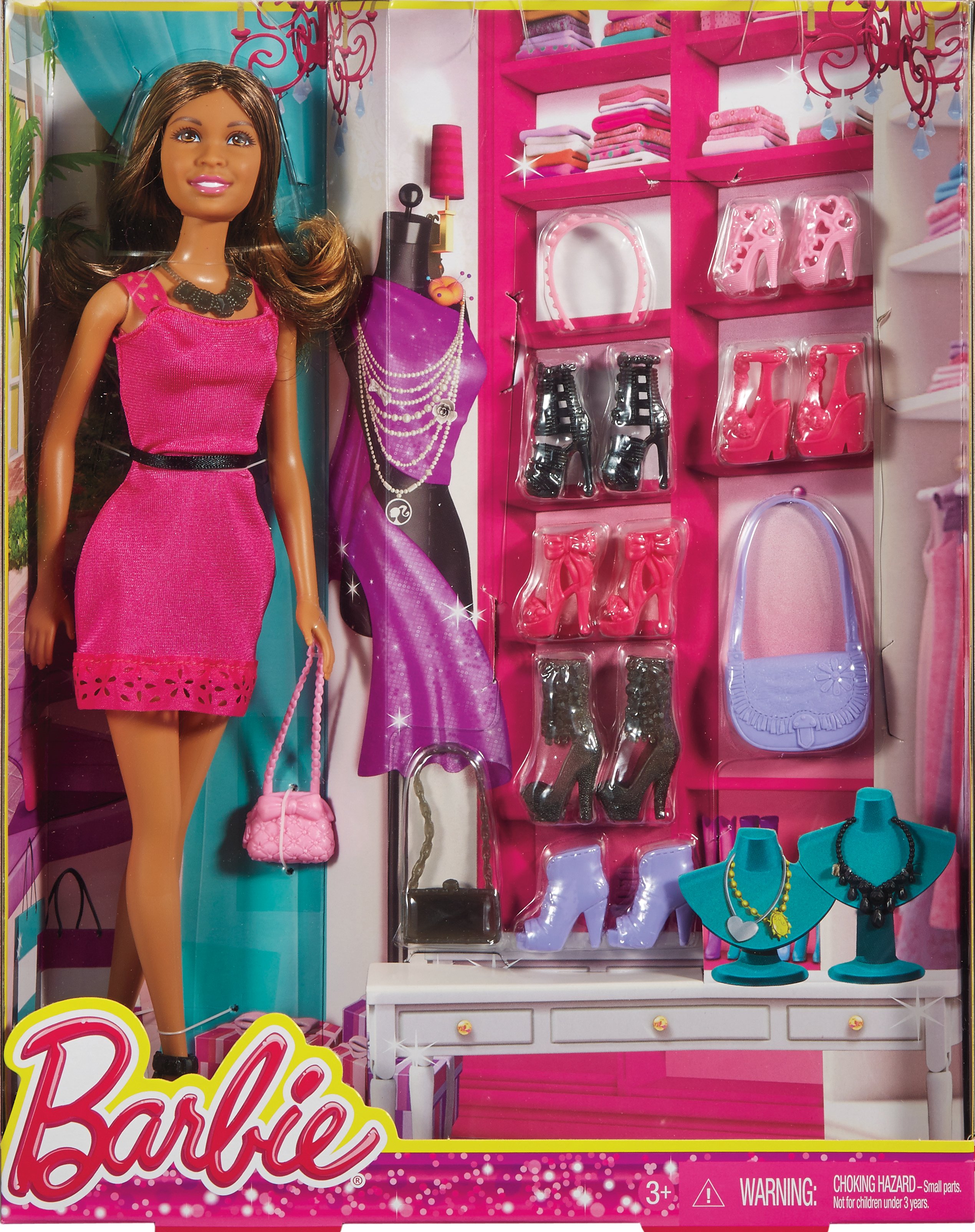 Barbie Doll and Shoes Giftset