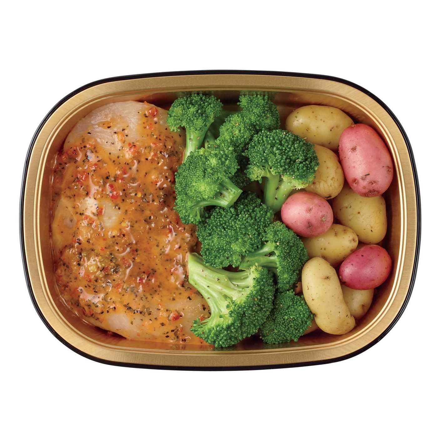 Meal Simple by H-E-B Southwest Style Chicken Breast with Potatoes & Broccoli; image 2 of 4