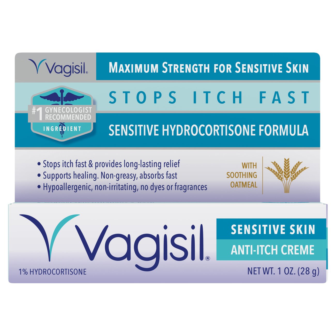 Vagisil Sensitive Skin Formula Anti Itch Creme Shop Medicines 0605