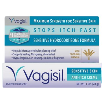 Vagisil Sensitive Skin Anti-Itch Creme, 1 oz