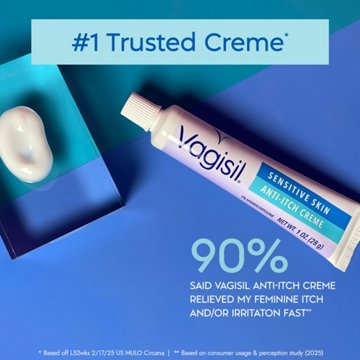 Vagisil Sensitive Skin Anti-Itch Creme, 1 oz