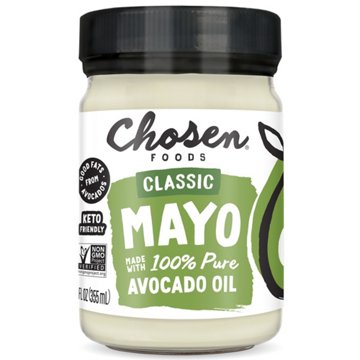 Chosen Foods Classic Avocado Oil Mayo, 12 oz