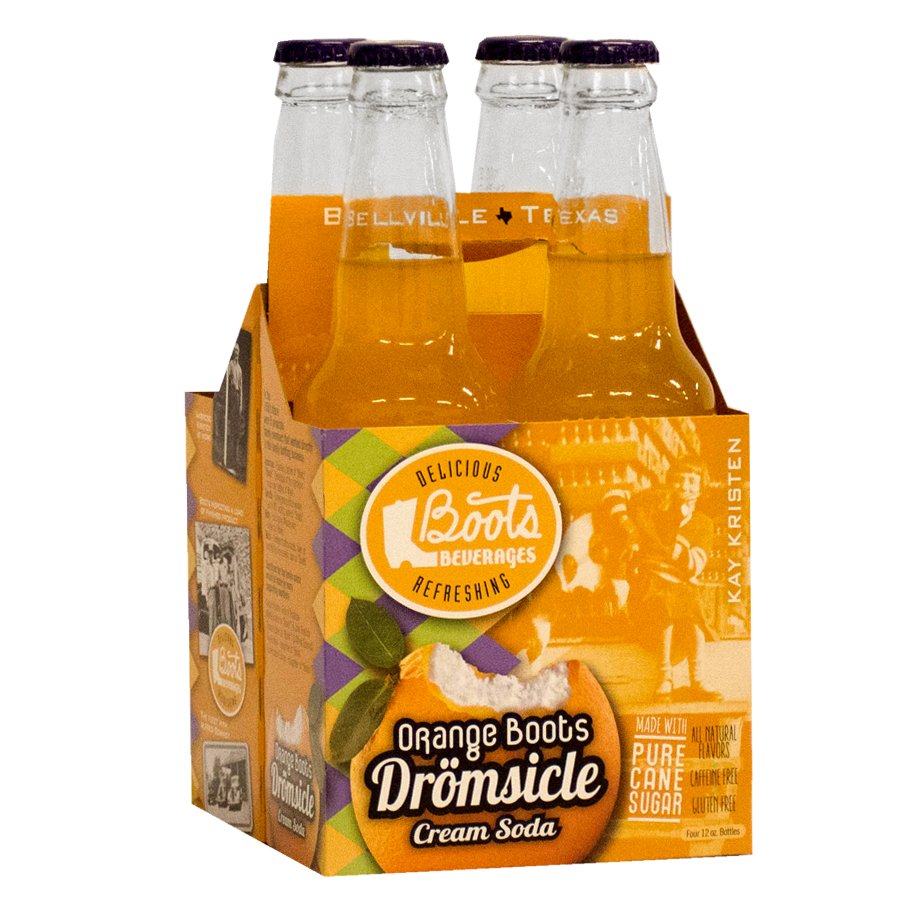Boots Beverages Orange Boots Dromsicle Cream Soda 12 oz Bottles Shop
