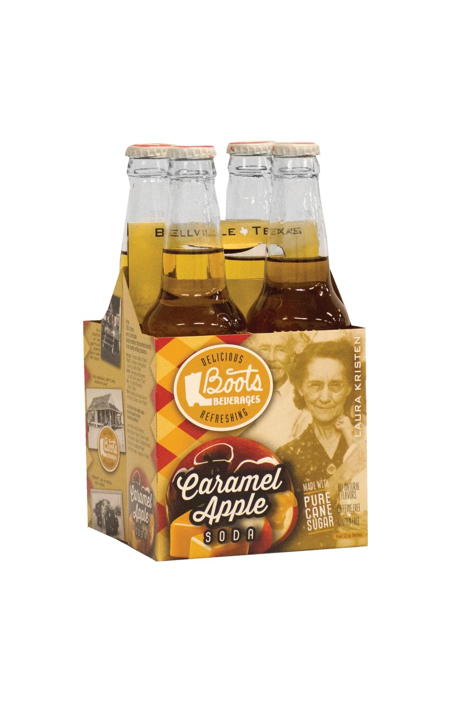 Boots Beverages Caramel Apple Soda 12 oz Bottles; image 1 of 2